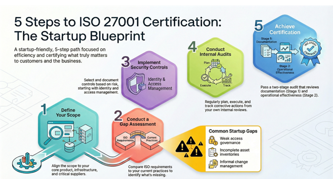 steps to achieve ISO 27001 compliance