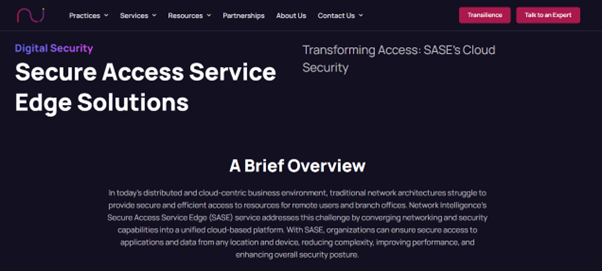 Network Intelligence SASE