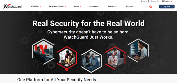 WatchGuard cybersecurity platform 