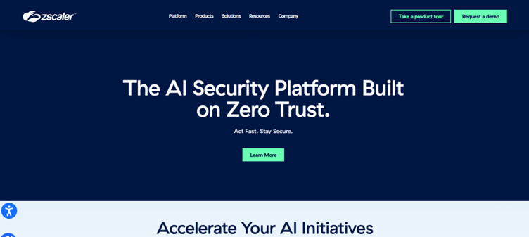 Zscaler - AI security platform